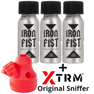 Iron Fist Original 3-pack + XTRM Fist Sniffer Iron Fist Original 3-pack + XTRM Fist Sniffer