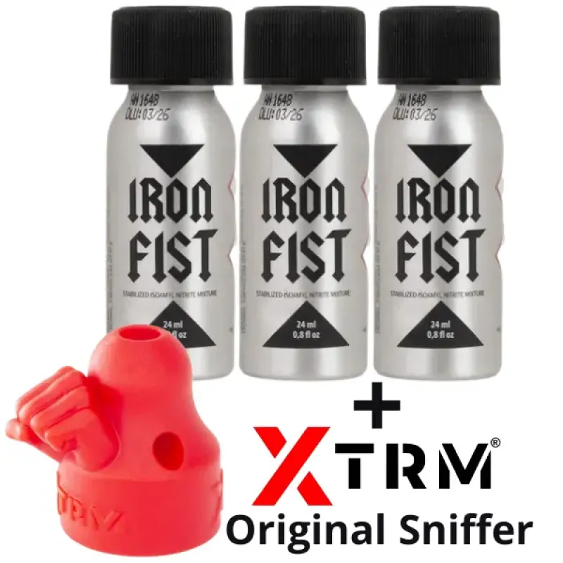 Iron Fist Original 3-pack + XTRM Fist Sniffer