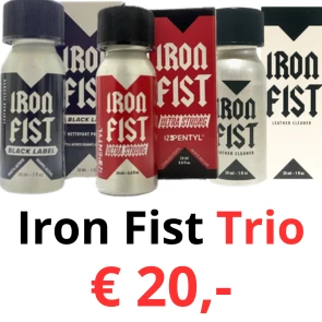 Iron Fist Poppers Trio Pack