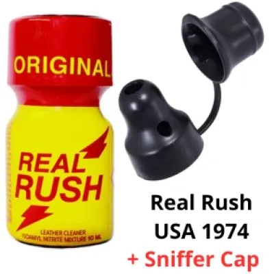 Real Rush USA 1974 + Poppers Sniffer Cap Real Rush USA 1974 + Poppers Sniffer Cap