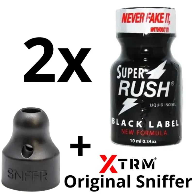 Super Rush Black label 2-pack + Xtrm Sniffer