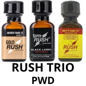 Rush Poppers TRIO PWD - 3x 24ml