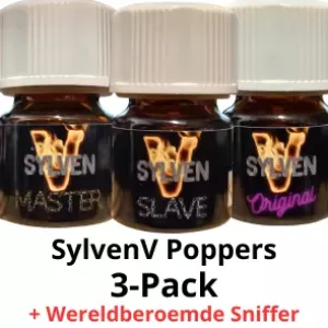 SylvenV Poppers Pack met SNIFFER