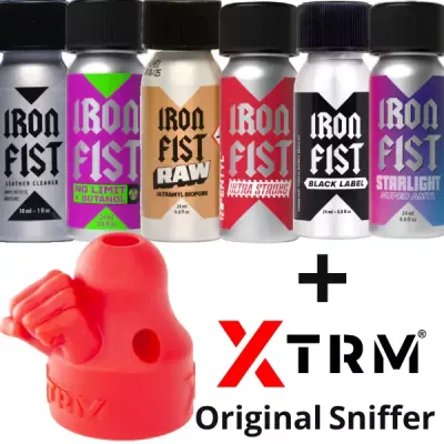 Iron Fist 6-Pack + XTRM Fist Sniffer Iron Fist 6-Pack + XTRM Fist Sniffer