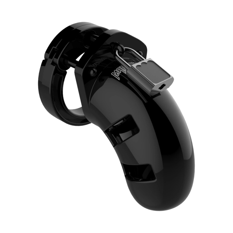 ManCage Model 01 Chastity Cage Zwart 90 mm