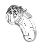 ManCage Model 01 Chastity Cage Transparant 90 mm