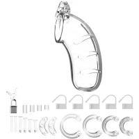 ManCage Model 03 Chastity Cage Transparant 115 mm