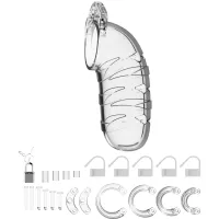 ManCage Model 05 Chastity Cage Transparant 140 mm