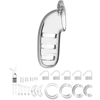 ManCage Model 06 Chastity Cage Transparant 140 mm