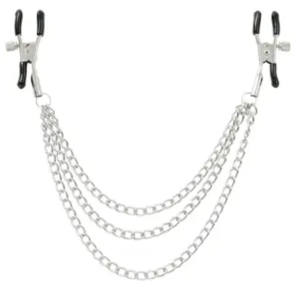 Pinch Verstelbare Tepelklemmen met ketting