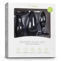 Rocket Plug Set (Easy Toys) - zwart