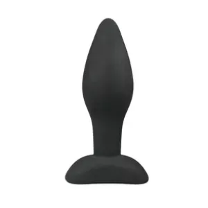 Kleine Zwarte Siliconen Buttplug