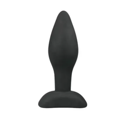 Kleine Zwarte Siliconen Buttplug