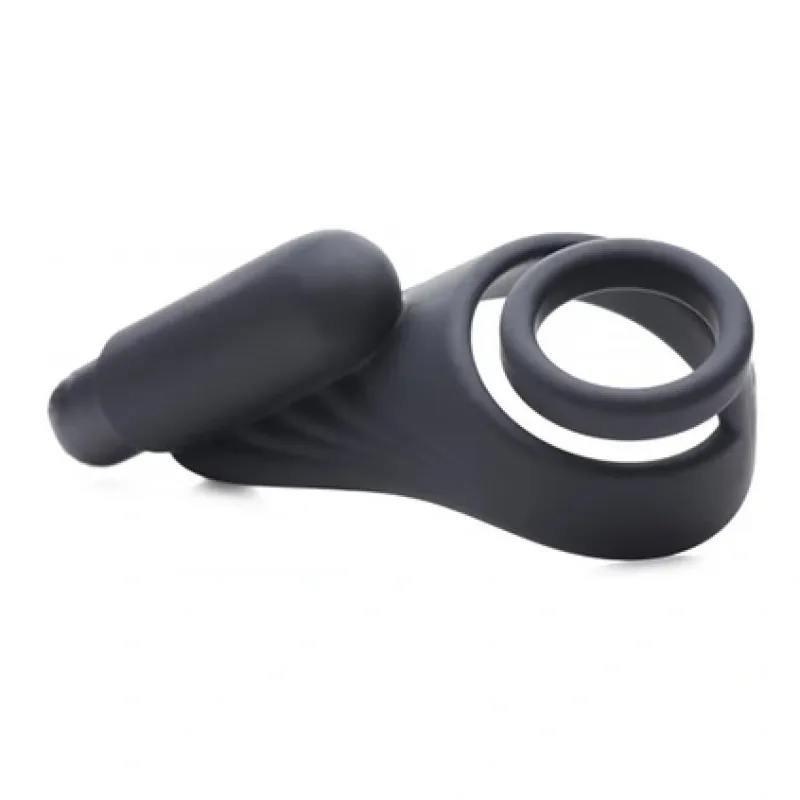 Silicone vibrating cockring