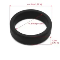 Siliconen Cockring Breed soft stretch