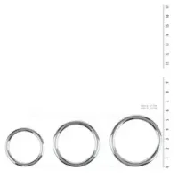 Sinner - Metalen Cock en Ballring Set