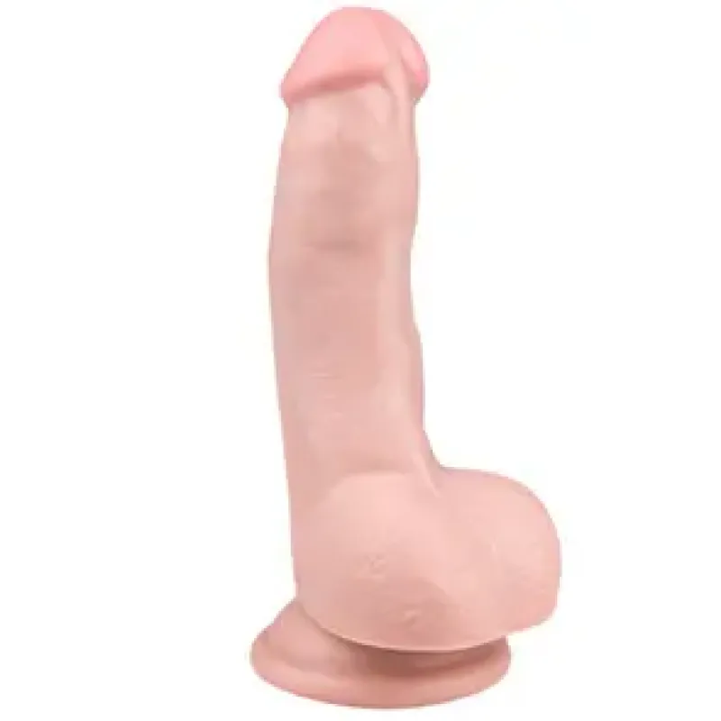 Realistische Dildo Met Balzak - 15 cm