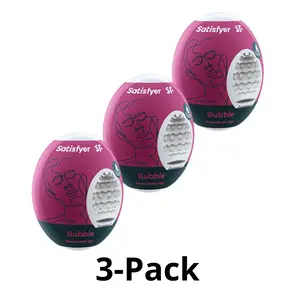 Masturbator Egg Bubble 3pack