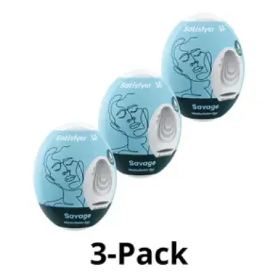 Masturbator Egg Savage 3pack