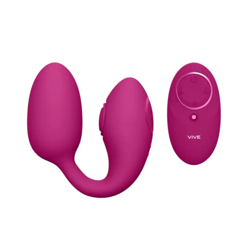 Vive Aika Pulse Wave Vibrating Love Egg Roze
