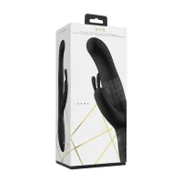 Vive Izara Rotating Beads Rabbit Vibrator Zwart