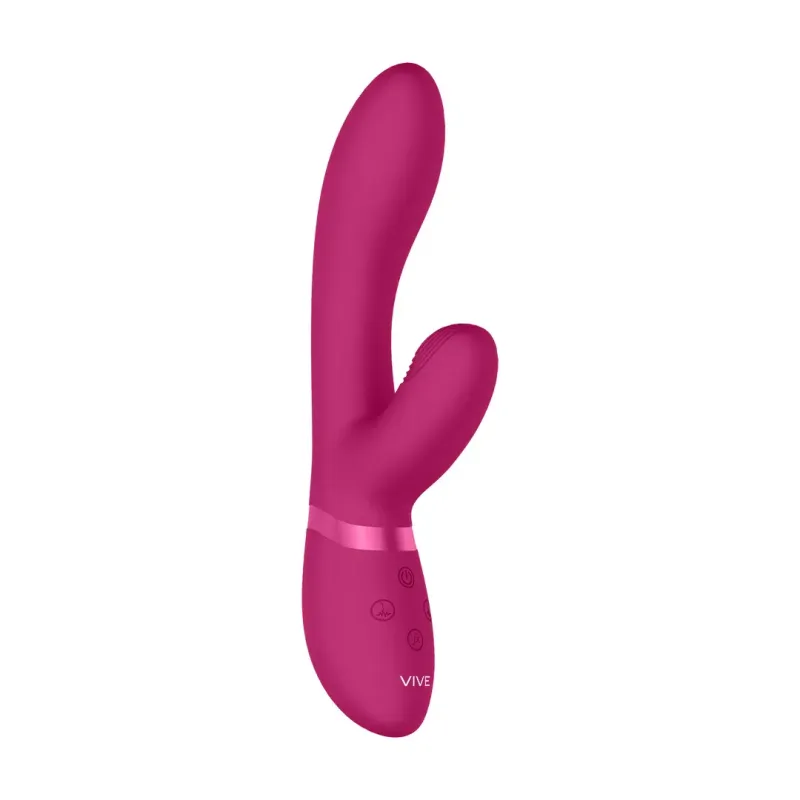 Vive Kyra Pulse Clitoral Rabbit Vibrator Pink