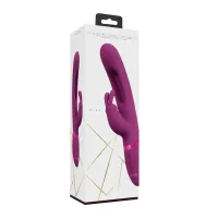 Vive Mika Triple Motor Flapping Tongue Rabbit Vibrator Pink