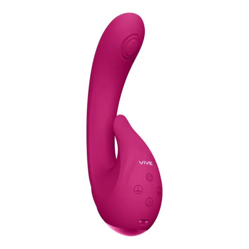 Vive Miki Pulse Wave & Flickering G-Spot Vibrator Pink