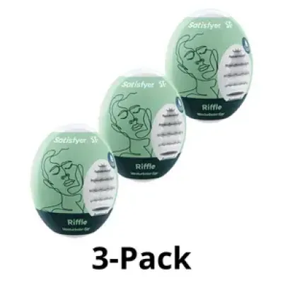 Masturbator Egg Riffle 3pack Masturbator Egg Riffle 3pack