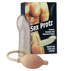 Sex-Prots doorzichtige penis pomp