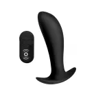 Silicone postate vibrator with remote control