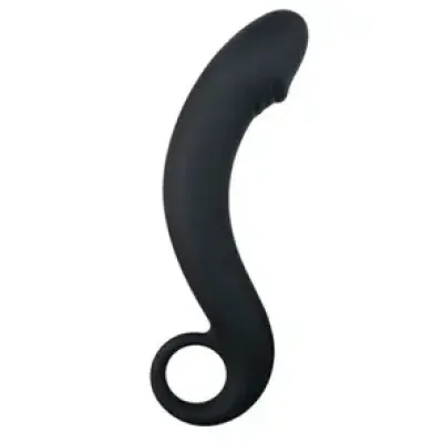 Siliconen Prostaat Dildo Zwart